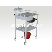 B-49 Hot Sales Trolley de tratamiento de plástico con gavetas